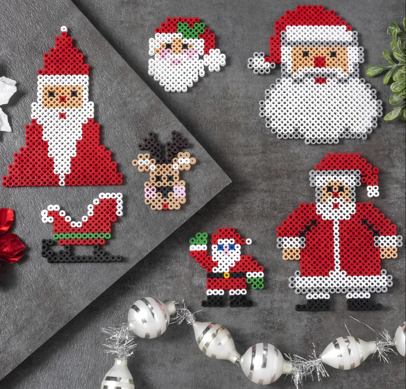 Santa ArtkalBeads (Free Christmas Patterns!)