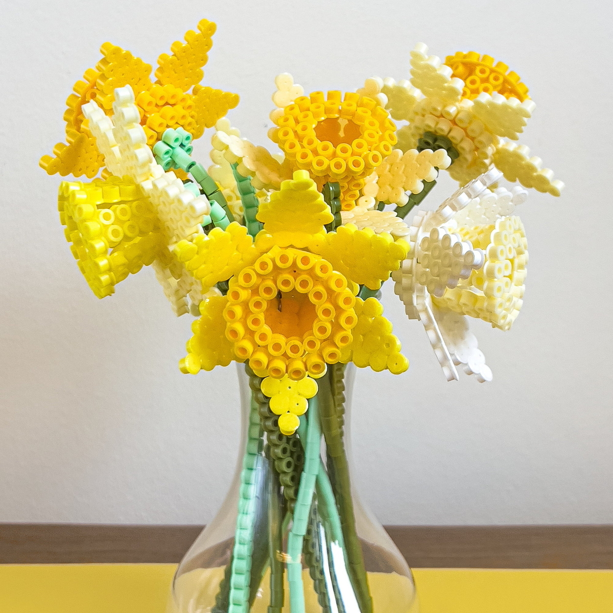 Bead a bouquet of Hama daffodils