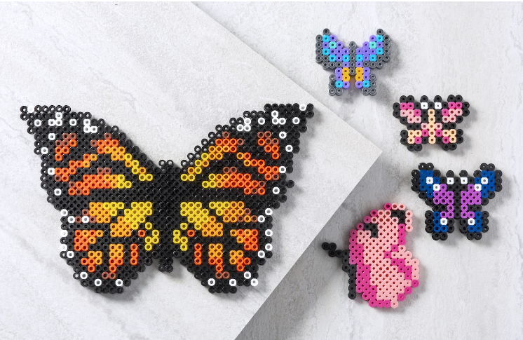 Butterfly Perler Beads (30+ Free Patterns!)